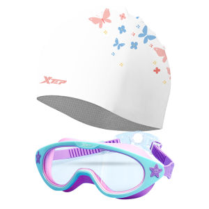 XTEP | No Tightness Ear Protection Swim Cap