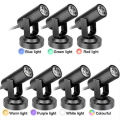 Mini LED Stage Disco Light Spot Lamps Red Green Blue Strobe Lights Stage DJ Party Laser Light Projector Light Club Concert Lamp. 