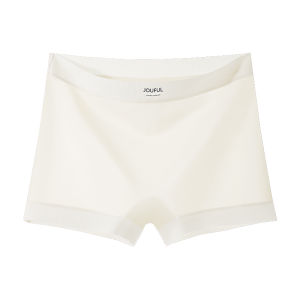 Miiow | Ice Silk Seamless Safety Pants Womens New 2025 Summer Anti-Light Bottoming Trousers No Roll Edge Waist Lifting Butt Enhancing