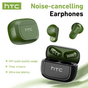 Wireless Bluetooth Earphones HTC NE51 AI Translator Earbud Noise Reduction HiFi Music HD Call Gaming Sport Headset With Mic