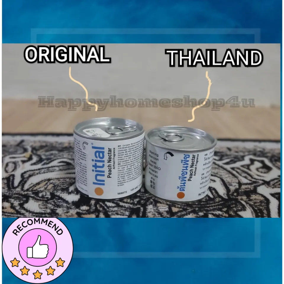 initial car perfume PEACH NECTAR 💯% ORIGINAL TAHAN LAMA (FREEGIFT