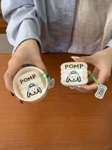 Original Design Dog Head Airpods Case Suitable for Apple Pro2 Protective Cover Soft Silicon Cute Style Pink Girl Heart