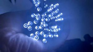 100-LED Solar Powered String Lights – Eco-Friendly Festive Illumination - Illuminate Your Nights