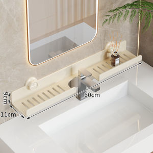QINQI | Bathroom Sink Storage Rack No Drilling Required