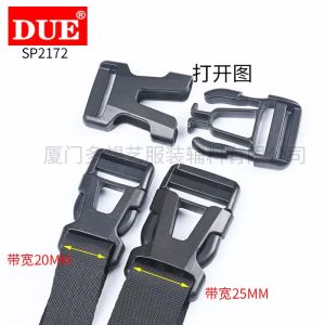 DUE Plastic Buckle Outdoor U-Shaped Plastic Steel Buckle Crossbody Bag Strap Buckle Clothing Accessory Fashion DIY Material