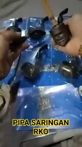 PIPA POPEYE CANGKLONG 2 IN 1 BAHAN RESIN UNTUK TEMBAKAU