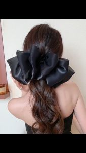 Korean Big Bow Spring Clip Multi-layer Yarn Mesh Hairpins Oversize Ribbon Hair Clip Sweet Barrette Headwear Girl Hair Accessories