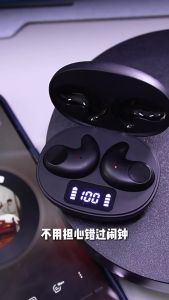 ZNW New Sleep Dedicated Side Sleep Bluetooth 5.3 Headset TWS Wireless Mini Sports Running Earphone HIFI Sound Quality Long Life Earbuds HD Voice Call Earpiece Smart Noise Canceling Earplugs Low Delay Headphone