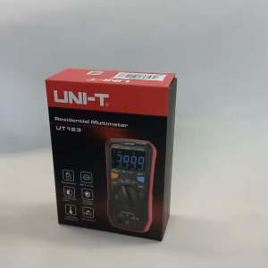 UNI-T UT123 Pocket-sized Residential Multimeter - designed for home use - AC/DC Voltage Measurement up ton 600V - Resistance/Temperature Measurement