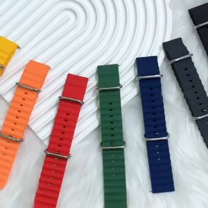 Ocean Silicone Watchbands: Replacement Wrist Straps for Huawei Watch GT & Xiaomi Watch S Series