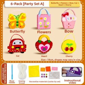 Heart Made | DIY Creative Handicraft Material Bag