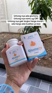 Glumony Pemutih Badan Seluruh Kulit Collagen Supplement For Women and Man Glutathione Whitening Booster