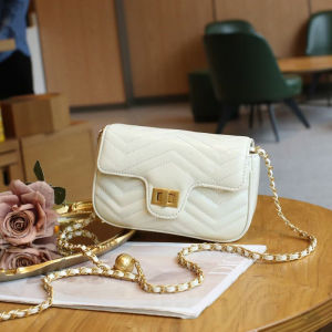 SIFULUN | Chic Soft Leather Small Square Bag with Gold Ball