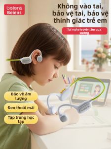 beiens | Open Ear Bone Conduction Wireless Bluetooth Kids Headphones for Learning and Sports