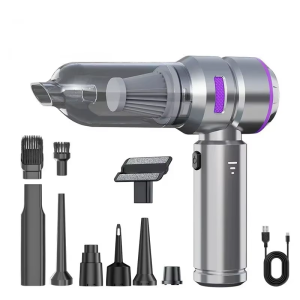 Mini Car Vacuum Cleaner Strong Scution Cordless 998000PA Powerful Wireless Car Cleaner HandHeld Portable Vacuum Cleaner for Car