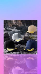 หมวก หมวกแก๊ป ปักลาย ช่อชัยพฤกษ์ ที่ปีกหมวก งานปักประณีต คุณภาพดี 🔶 OFFICAIL CAP 🔶SIZE-58-60  ร้านไทยส่งไว✅