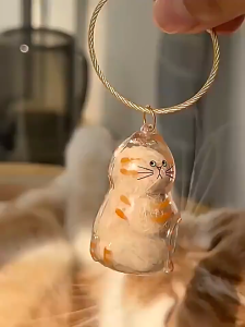 Gantungan Kunci Dog / Guguk Manyun / Guguk Senyum / Gantungan Transparan Banyak Model / Bulu Anabul