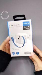 Charger Type C 3A 20W Fast Charging Integrated Cable Quick Charge PD Vivan Super 4S