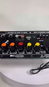 Amplifiers Untuk 8-12 Inci Speaker AC 220V 12V 24V Penguat Bluetooth Digital Penguat Suara Stereo Papan Subwoofer Dual Mendukung USB TF Remote Control HIFI Penguat Daya Amplifier