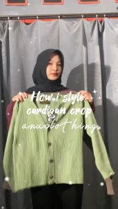cardigan crop andin I Crop kancing 4 / cardigan rajut crop / cardigan rajut knit cop