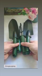 KKKing 4IN1 New High Quality Gardening Planting Tools Spade Shovel Harrow Flowerpot Tools