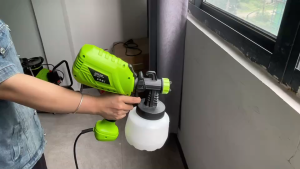 AZZUNO 1200ML Electric spray gun cat listrik 550Watt multifungsi portable Pistol semprot listrik cat semprot Alat/ Electric Spray Gun