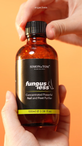 Simon & Tom FungusLess Foot Purifier (100ml) | Prevent Bacteria & Fungus | Anti-Fungus Foot Soak