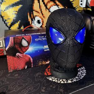 Christmas Celebration Superhero Mask & New Year's Performance: Spiderman Headset with Moveable Eyes, Venom Nano Marvel Mask, & More
