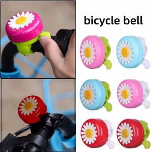 Multi-color Kids Bicycle Bell Daisy Flower Bike Bell Children Cycling Warning Alarm Loud Safety Cycling Handlebar Accessories
