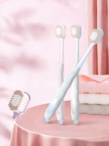 LEXIAOFEI | Soft & Extra-Fine Adult Travel Toothbrush