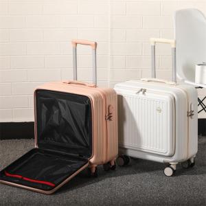 Front opening luggage 18 20 inch Lightweight luggage trolley travel bag Luggage travel bag sale 20kg Travel promo suitcase Cabin handcarry luggage