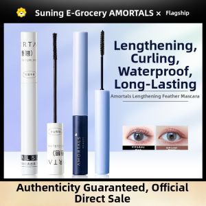 AMORTALS | Amortals Single-Head Double-Effect Mascara Natural Look Long-Lasting Waterproof Curling Base Coat for Women Eyelash Flag 3850