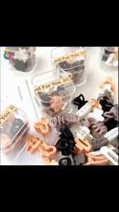 10pcs Jedai Doff Mini Karakter Set isi 10pcs Jepit Rambut Baby Baby Hair Claw Clips HCSB001