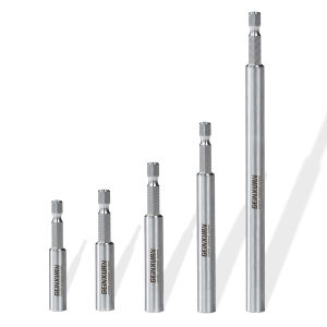 Geinxurn Stainless Screwdriver Bit Holders Extension Socket Drill Bit Magnetic Holder Hex Shank Quick-Change Drill Bit Guide