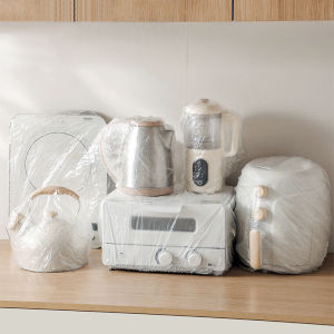 10PCS Large Thickened Disposable Plastic Wrap Cover Multi-functional Household Appliance Dustproof Protective Cover
