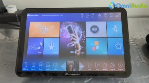 [INANDON 5-IN-1 KARAOKE W/ 400000+ ORIGINAL SONGS WITH  8" INCH GLOSSY SLEEK SPEAKERS] FULL KARAOKE SYSTEM WITH 15.6" INANDON TOUCHPAD JUKEBOX