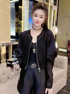 Fashionable Long Sleeve Short Jacket Korean Style Summer New Arrival Sun Protection Clothes Thin Outerwear Skin Clothes
