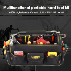 Portable Tool Bag Multifunctional Tool Box Large Capacity Electrician Bag MenS Special Woodworking Tool Bag Large Size