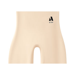 miiow | High Waist Seamless Ice Silk Safety Pants Womens Bottoming Underwear Tummy Control Butt Lifting No Roll Edge New 2025