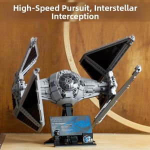 Star Wars TIE Interceptor Construction Set Model