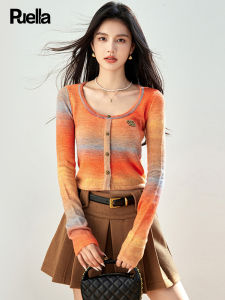 puella | French Vintage Slim Knit Top