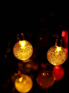 Supermax 30 LED 6.5m Solar STAR Design Christmas Light LED String Light