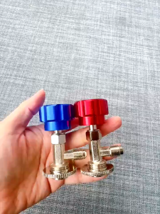 Van mở khóa gas lon R134 R22 R600a R290 R410A R404A R407 nạp ga lạnh - ICYTECH