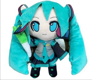 Bandai | NEW 2026 Hatsune Miku Fufu Plush Doll Fuwafuwa Anime Kawaii Cute Cool Toys Dolls Plush Room Car Desk Decor Birthday Gift For Fan
