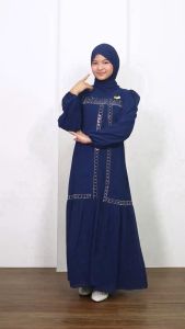 Zaskya Dress Kids: Baju Gamis Anak Perempuan Usia 5-13 Tahun