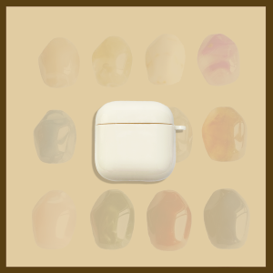 Aesthetic Protective Case for Redmi Buds6 Youth Edition Wireless Earphones Gem Geometric Pattern Antique White Soft Silicon Cover