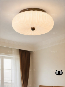FANCY LAMP CLUB | Modern Cream Style Ceiling Light with Full Spectrum Eye Protection