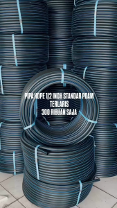 PIPA HDPE 1/2 INCH (20mm) PN10 PER 100 METER/ ROLL