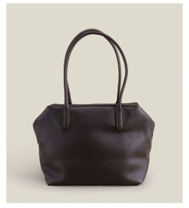 Good Morning Bag Top Layer Cowhide Leather Single Shoulder Underarm Bag Large Capacity Commute Soft Leather Bag Genuine Leather Bowling Tote Bag