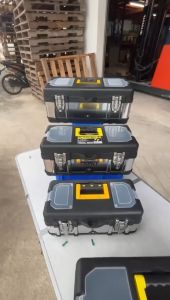 TRENY Stainless Steel Toolbox Industrial Grade Multi-Functional Car Large and Small Hardware Auto Repair Auto Protection Electrician Storage Box